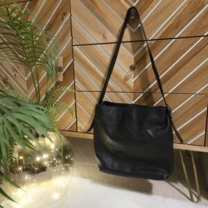 genuine leather shoulder bag